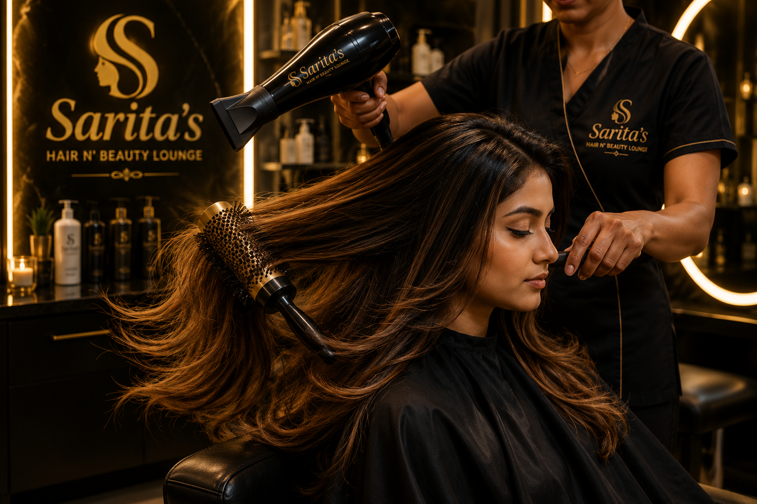 Hair and beauty work by The Sarita\'s Lounge, Wagholi — Instagram 4